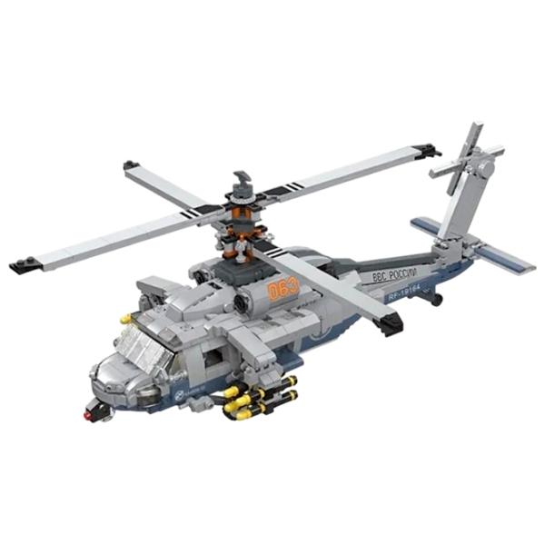 Конструктор ChiToys 75936 Helicopter/ Серый photo 2