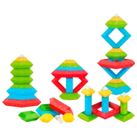 Конструктор Richi Tichi 54325 Пирамида/ Разноцветный