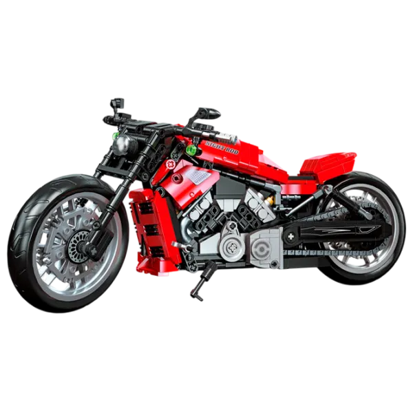 Constructor Richi Tichi 70649 Motocicletă/ Red photo 1