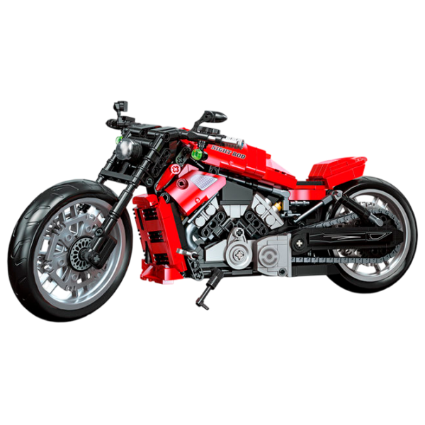 Constructor Richi Tichi 70649 Motocicletă/ Red photo 1