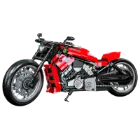 Конструктор Richi Tichi 70649 Мотоцикл/ Красный