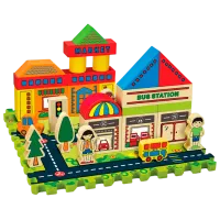 Constructor ChiToys 06486 Cuburi/ Multicolor