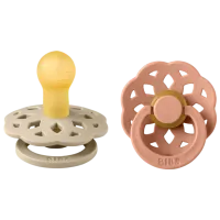 Соска круглая Bibs Boheme 230103 Унисекс / 0 месяцев - 6 месяцев / Латекс / Ваниль