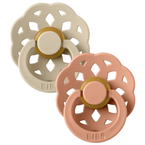 Соска круглая Bibs Boheme 230103 Унисекс / 0 месяцев - 6 месяцев / Латекс / Ваниль photo 2