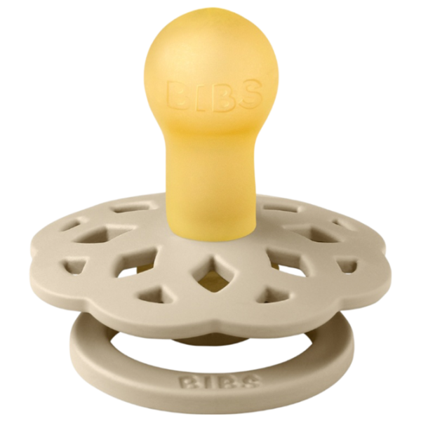 Соска круглая Bibs Boheme 230103 Унисекс / 0 месяцев - 6 месяцев / Латекс / Ваниль photo 3