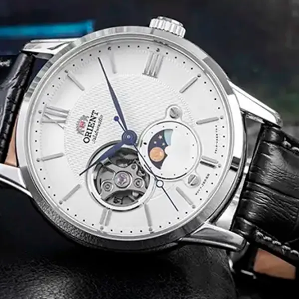 Ceas de mână pentru bărbați Orient RA-AS0011S30B Mecanic / 42 mm photo 3 Ceas de mână pentru bărbați Orient RA-AS0011S30B Mecanic / 42 mm photo 3