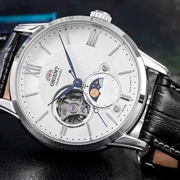 Ceas de mână pentru bărbați Orient RA-AS0011S30B Mecanic / 42 mm photo 3 Ceas de mână pentru bărbați Orient RA-AS0011S30B Mecanic / 42 mm photo 3