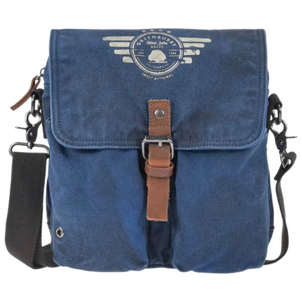 Сумка плечевая Greenburry Aviator  / Brown Синий /  photo 1