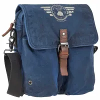 Geantă de umăr Greenburry Aviator / Brown Blue / photo 3