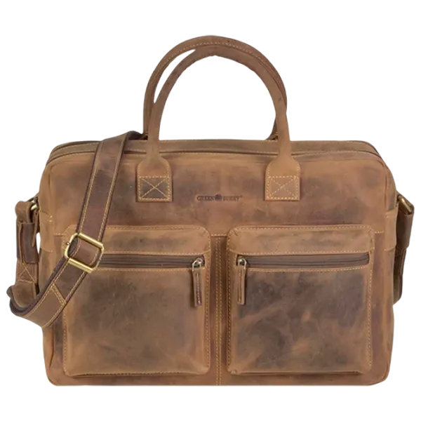 Портфель Greenburry Vintage   / Золотoй Коричневый /  photo 1
