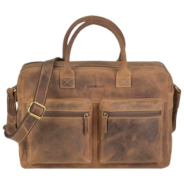 Портфель Greenburry Vintage   / Золотoй Коричневый /  photo 1
