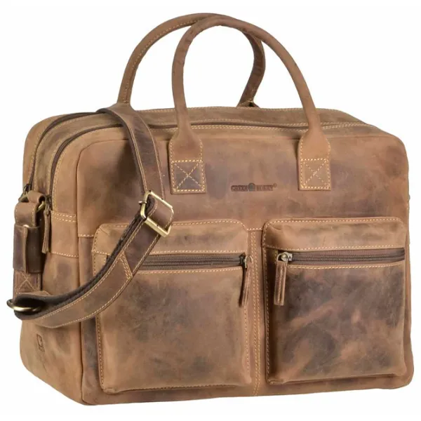 Портфель Greenburry Vintage   / Золотoй Коричневый /  photo 5