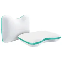 Подушка Askona Hybrid Basic  Искусственный лебяжий пух / 63 x 45 x 15 см