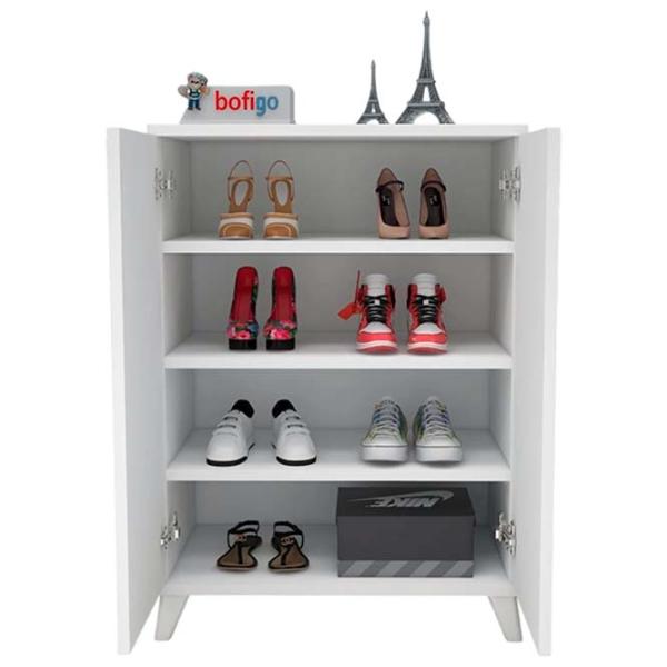 Dulap pentru încălțăminte Nex Home Ceren 88 x 72 x 32 /White /White photo 2 Dulap pentru încălțăminte Nex Home Ceren 88 x 72 x 32 /White /White photo 2