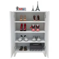 Dulap pentru încălțăminte Nex Home Ceren 88 x 72 x 32 /White /White photo 2