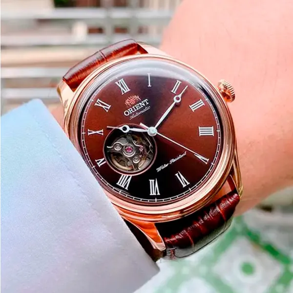 Ceas de mână pentru bărbați Orient TAG00001T0 Mecanic / 43 mm photo 2