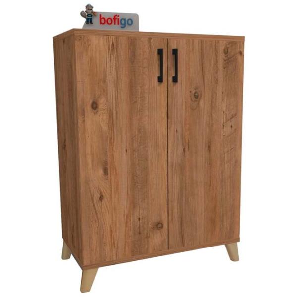 Обувной шкаф Nex Home Ceren 88 x 72 x 32см /Oak /Дуб photo 1