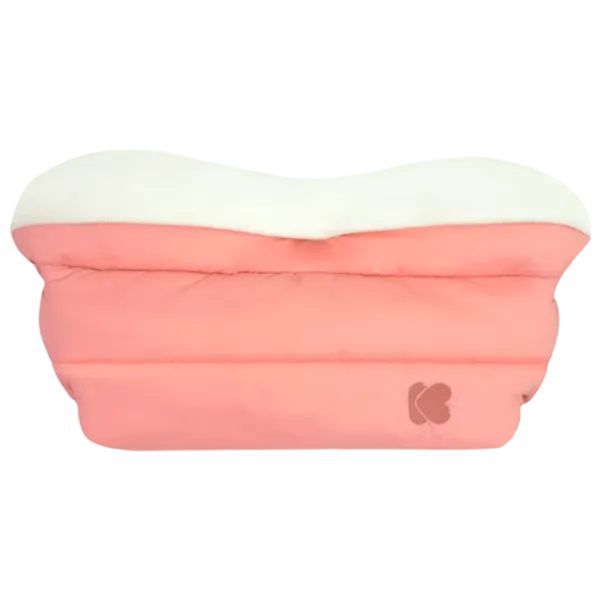 Mănuși pentru cărucior Kikka Boo Classic Poliester, Fleece / Pink photo 1