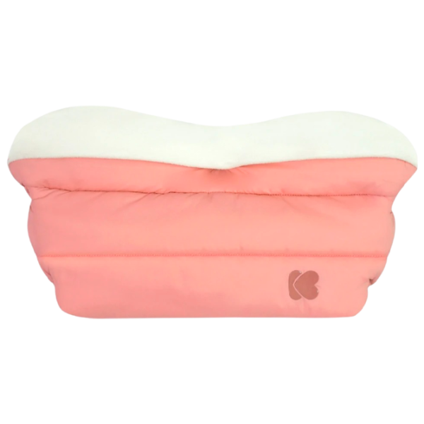 Mănuși pentru cărucior Kikka Boo Classic Poliester, Fleece / Pink photo 1