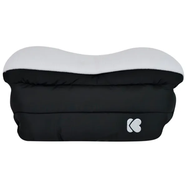 Mănuși pentru cărucior Kikka Boo Classic Poliester, Fleece / Black photo 1
