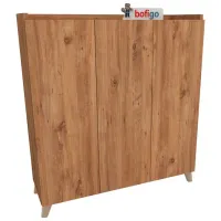 Dulap pentru încălțăminte Nex Home 12-30-02 102 x 90 x 32 /Oak /Oak