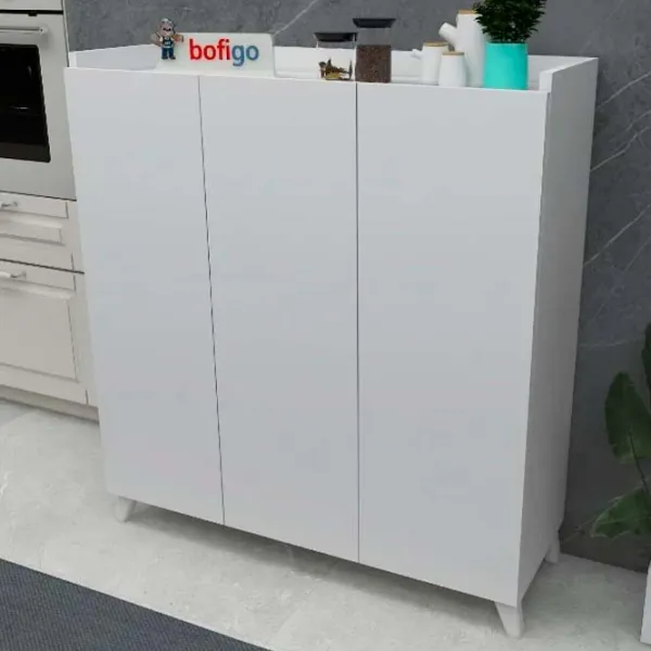 Обувной шкаф Nex Home 12-30-02 102 x 90 x 32см /White /Белый photo 2
