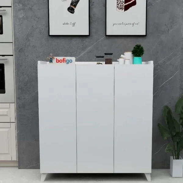 Обувной шкаф Nex Home 12-30-02 102 x 90 x 32см /White /Белый photo 3