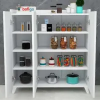Dulap pentru încălțăminte Nex Home 12-30-02 102 x 90 x 32 /White /White photo 4