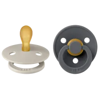 Соска с симметричным соском Bibs Colour 2221419  Унисекс / 6 месяцев - 18 месяцев / Латекс / Песочный