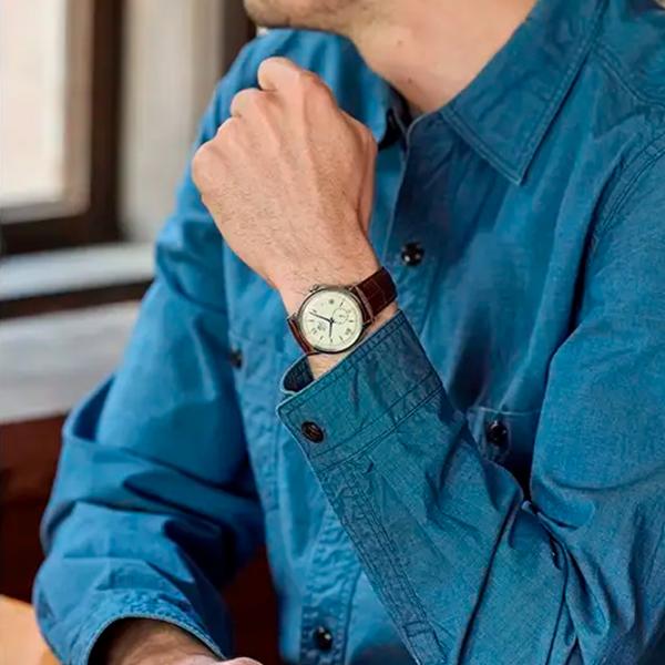 Ceas de mână pentru bărbați Orient RA-AP0105Y30B Mecanic / 38 mm photo 4