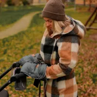 Рукавицы для коляски Petite&Mars Jasie Полиэстер, Полиэстер / Черный photo 4