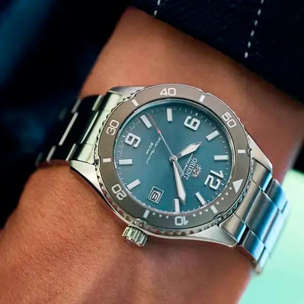 Ceas de mână pentru bărbați Orient RA-WJ0002L10B Cuarț / 40 mm photo 4