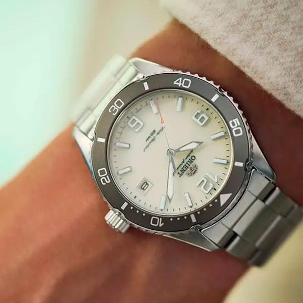 Ceas de mână pentru bărbați Orient RA-WJ0003S10B Cuarț / 40 mm photo 4 Ceas de mână pentru bărbați Orient RA-WJ0003S10B Cuarț / 40 mm photo 4