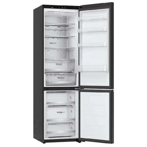 Frigider LG GBB72BM9DQ cu congelator jos 387 l / 203 cm / Black photo 5