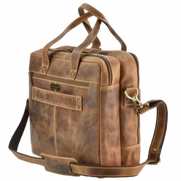 Портфель Greenburry Vintage   / Золотoй Коричневый /  photo 6