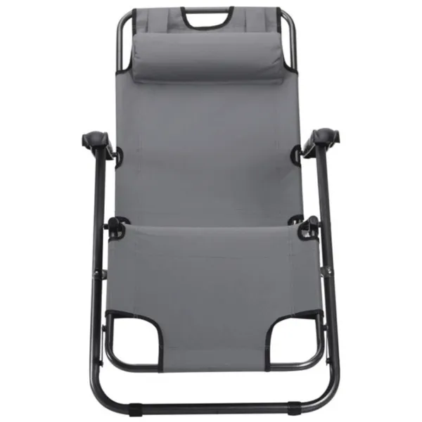 Scaun camping Technoworker Fisherman Poliester / Grey photo 1