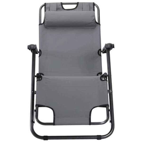 Scaun camping Technoworker Fisherman Poliester / Grey photo 1