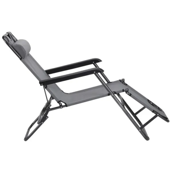 Scaun camping Technoworker Fisherman Poliester / Grey photo 2