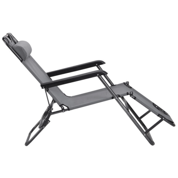 Scaun camping Technoworker Fisherman Poliester / Grey photo 2