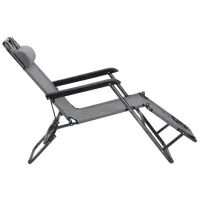 Scaun camping Technoworker Fisherman Poliester / Grey photo 2