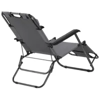 Scaun camping Technoworker Fisherman Poliester / Grey photo 3