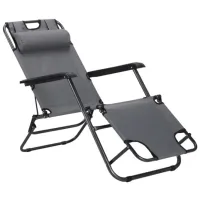 Scaun camping Technoworker Fisherman Poliester / Grey photo 4