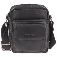 Geantă de umăr Greenburry Basic  / Metal Black / 