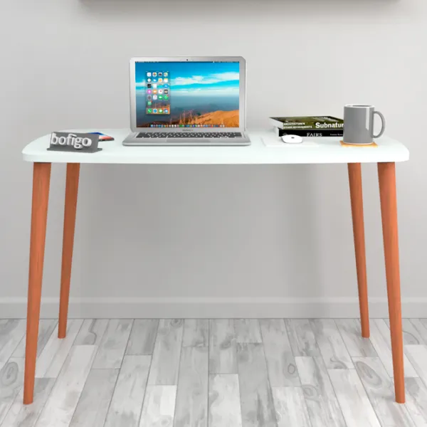 Masă de birou Nex Home WOODEN PAL/ White photo 4 Masă de birou Nex Home WOODEN PAL/ White photo 4