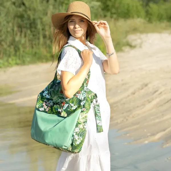 Geantă pentru mămici Sensillo Jungle Green photo 3