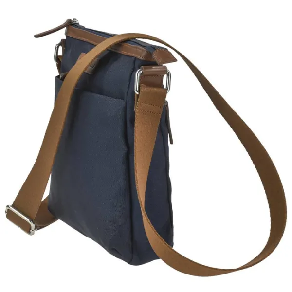 Сумка плечевая Greenburry Iris  / Brown Cognac Blue /  photo 4