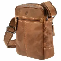 Geantă de umăr Greenburry Cafe Racer / Metal Brown / photo 5