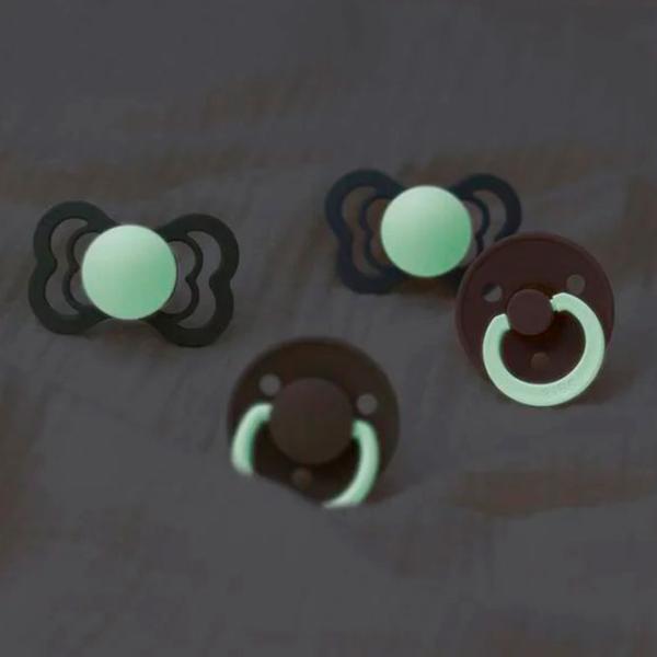 Suzetă cu tetina rotundă Bibs De lux 180217  Unisex / 0 luni - 6 luni / Latex / Sage Green photo 5