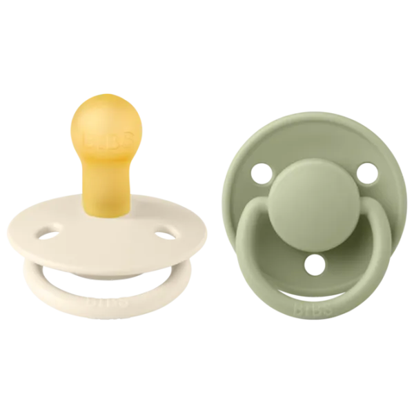 Suzetă cu tetina rotundă Bibs De lux 180223  Unisex / 6 luni - 18 luni / Latex / Sage Green photo 1 Suzetă cu tetina rotundă Bibs De lux 180223  Unisex / 6 luni - 18 luni / Latex / Sage Green photo 1