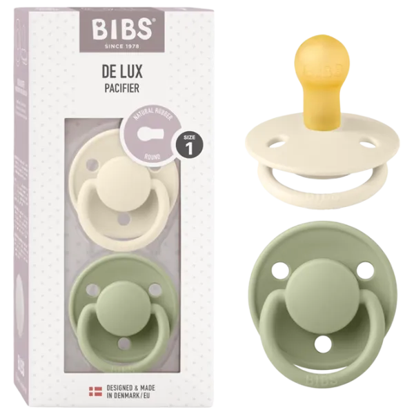 Suzetă cu tetina rotundă Bibs De lux 180223  Unisex / 6 luni - 18 luni / Latex / Sage Green photo 5 Suzetă cu tetina rotundă Bibs De lux 180223  Unisex / 6 luni - 18 luni / Latex / Sage Green photo 5